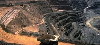 Gold Mine in Witwatersrand Basin, South Africa